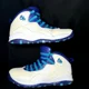 thumbnail image 4 of Ni - ke Size 8 - Ni - ke Air Jordan 10 Retro Charlotte Hornets Men's Shoes, 4 of 5