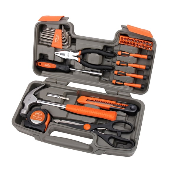 Apollo Tools 39 Piece General Tool Kit - DT9706 ORANGE