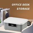 thumbnail image 2 of 4 Gallon Lockable Storage Container Bin with Combination Lock, Portable Plastic Safe Box for Car, Office, Home & Outdoor, 2 of 4