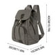 thumbnail image 3 of Mochila de senderismo Cmunyle con depósito de agua, de lona, ligera, para viajes, para mujer y hombre, reflectante, para moto, ideal para viajes, senderismo, ciclismo, camping., 3 of 5
