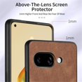 thumbnail image 6 of For Google Pixel 9a Phone Case Wallet with Card Holder,PU Leather Metal Ring Buckle Holder Kickstand  Women Men Magnetic Cover,Brown,For Pixel 9a, 6 of 6