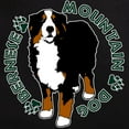 thumbnail image 3 of CafePress - Standing Bernese Mountain Dog Men's Dark Pajamas - Men's Dark Loose Fit Cotton Pajama Set, 3 of 7