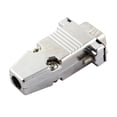 thumbnail image 2 of DB9 RS232 Serial 9 Pin Connector Metal Cover Shell Hood, 2 of 2