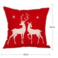 thumbnail image 3 of Couch Pillows Covers Hwkond 1 Pcs Christmas Pillowcase Throw Covers Snow Soft Decorative Pillowcase,(Up to 25% Off)Red, 3 of 5