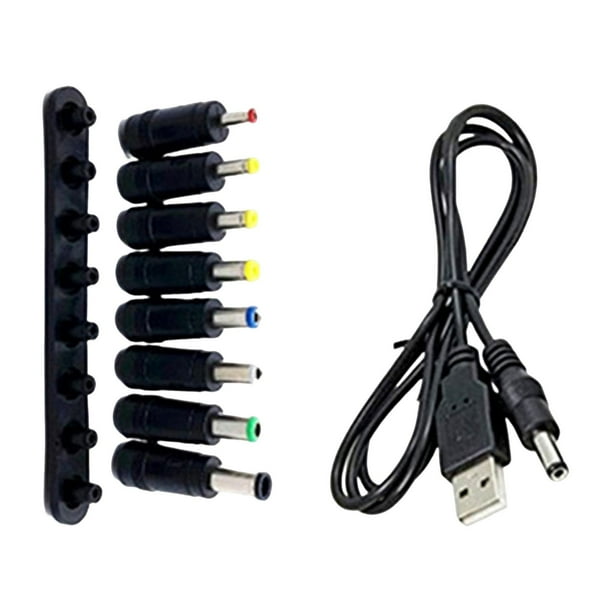 Adaptador De CC Convertidor De Corriente 5,5 X 2,1 Mm Conector De Fuente De Alimentación Hembra Juegos De Conectores Sunnimix Conector del adaptador de corriente