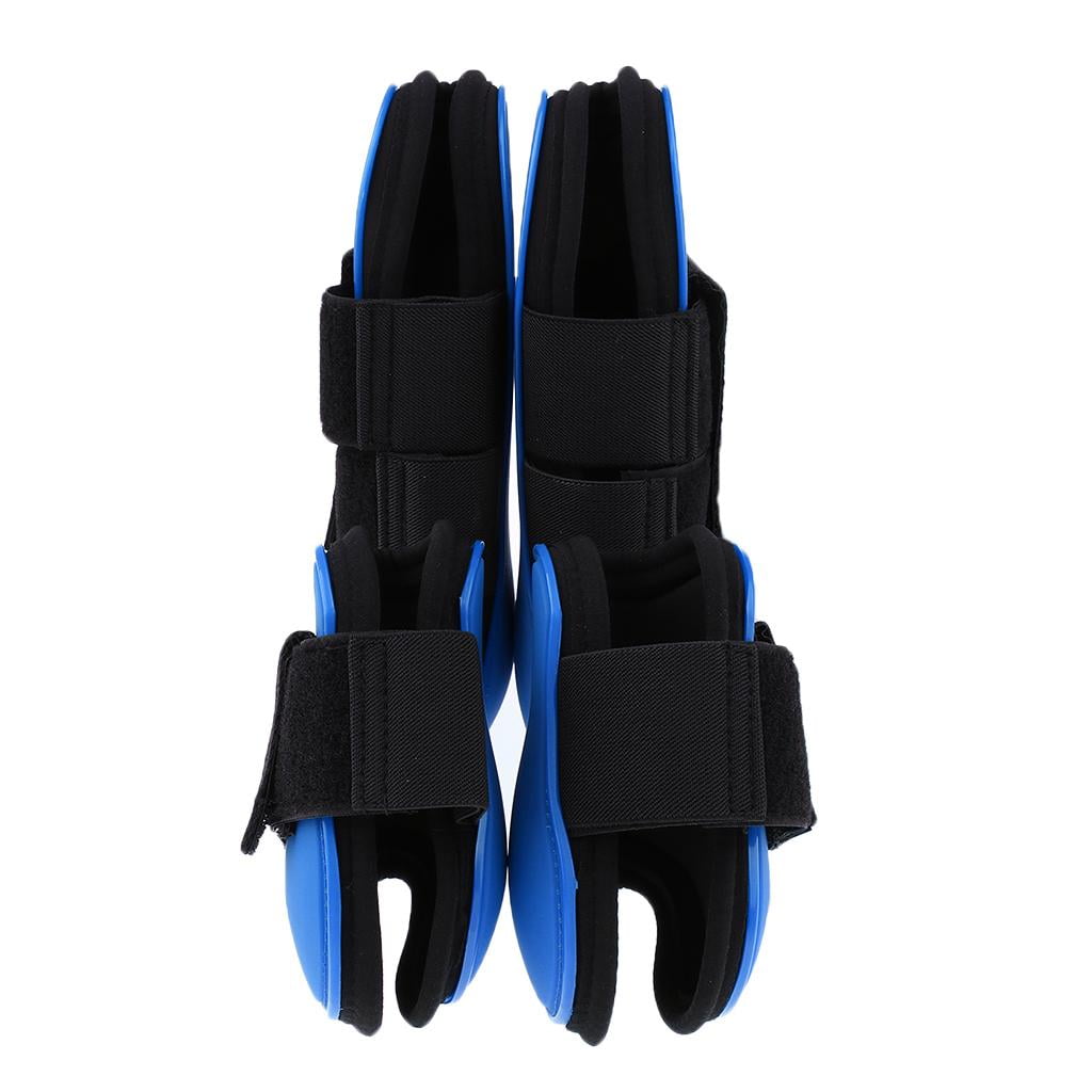 Wswqop 2 Set Horse Leg Boots, Front Hind Legs Tendon and Fetlock Equestrian - PU Shell Royal blue