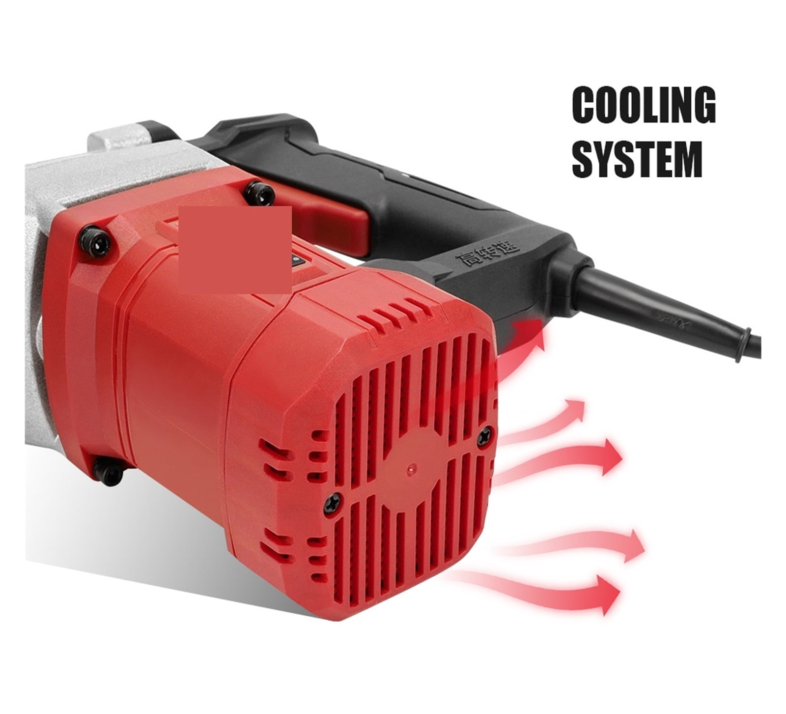 KM-300 In-line Electric Power Cable Crimping Tool, 10-300mm² Copper/Aluminum Terminal Crimping 2200W Power ,Easy to Use