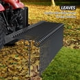 thumbnail image 5 of Luku 60" Pine Straw Needle Rake,Durable Powder Coated 3 Point Straw Rake,Steel Spring Landscape Fit for Cat0,Cat1,Cat3 Tractors,Black, 5 of 7
