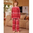 thumbnail image 4 of Arshiner Boys Loose-fit Pajamas Long Sleeve Top and Pants Car Print 2 Piece Pajama Set, 4 of 6