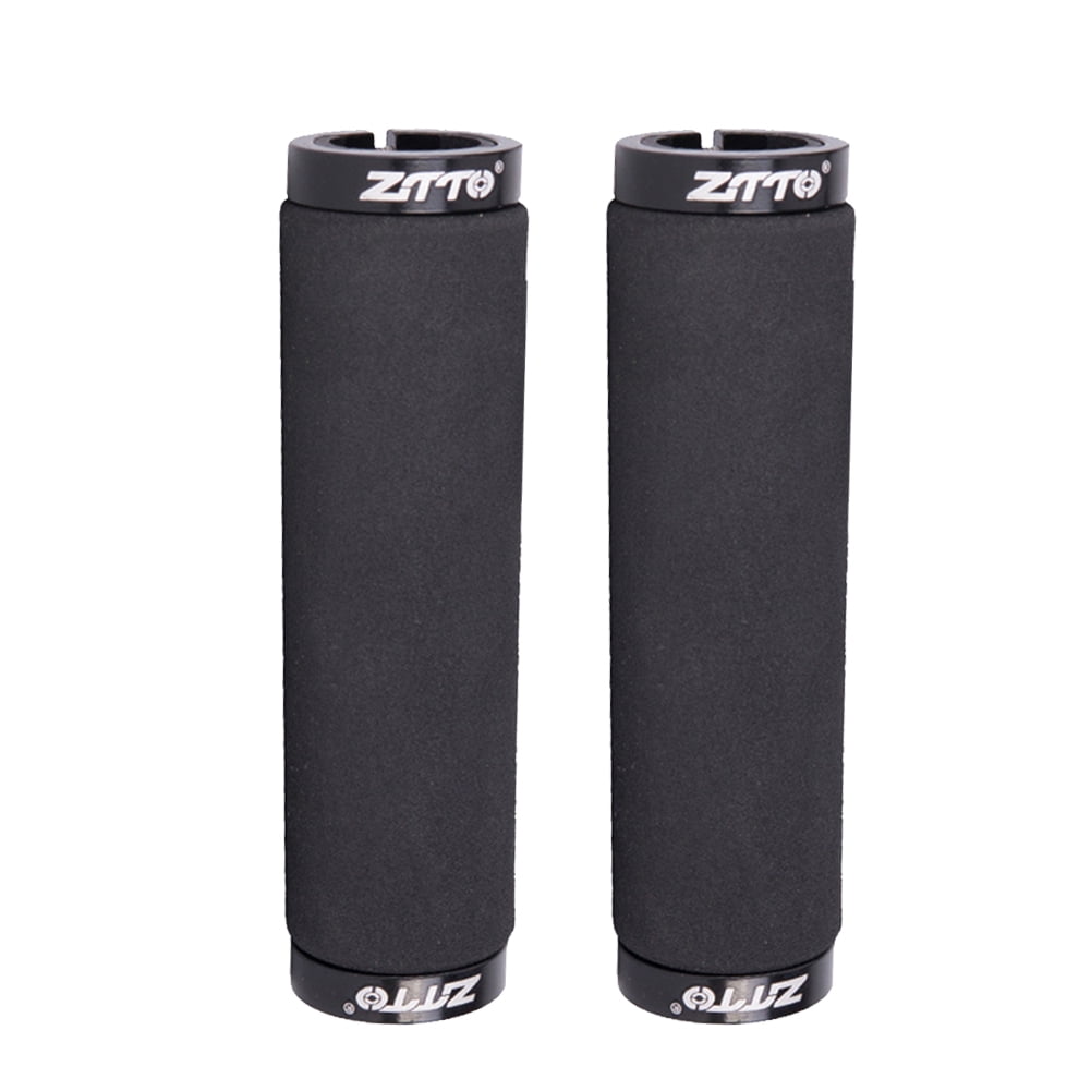 Details about   A Pair Soft Sponge Hard Plastic Mountain Bike Handlebar Cover Bicycle Lock Grip 