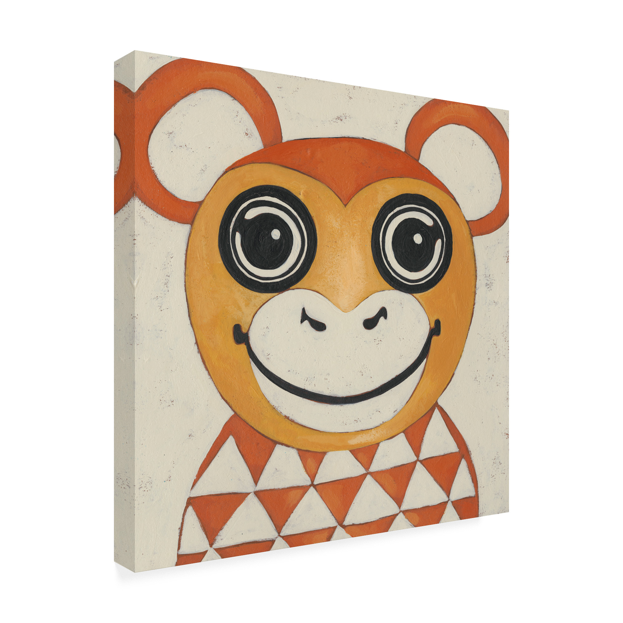 Trademark Fine Art 'Zoo Portrait I' Canvas Art by Chariklia Zarris