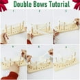 thumbnail image 5 of Techinal Multipurpose Bow Maker for Ribbon Wooden Tool for DIY Crafts Valentine's Day, 5 of 13