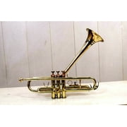 Trumpet C pitch Bent Bell Super with Hard case & Mouthpiece Model No GBCSTFB01