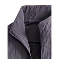 thumbnail image 5 of Men'S Lightweight Casual Spring/Autumn Camping Jacket - Solid Color, Zip-Up, Stand Collar, Durable Polyester, Ideal for Fishing & Outdoor Adventures, Camping Jacket, 5 of 5
