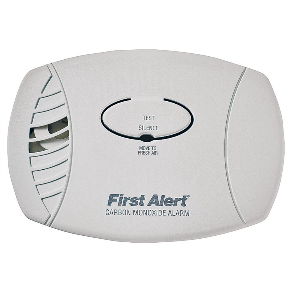 First Alert CO600A PlugIn Carbon Monoxide Detector, 120 VAC, 3.4 in L