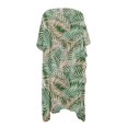 thumbnail image 2 of HELLHERO High Quality Fabrics Long Kimono Swimsuit Cover Up for Beach Casual Loose Lightweight Palm Leaf, 2 of 6