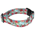 thumbnail image 4 of Country Brook Petz® 1 1/2 inch Deluxe Vintage Roses Dog Collar, Large, 4 of 5