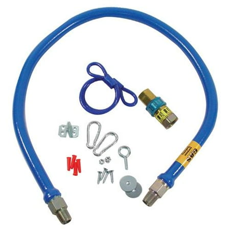 

Dormont - 33S0233-48 - 1/2 in x 48 in Blue Hose™ Gas Hose Connector Kit