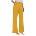 thumbnail image 2 of Pants for Women Casual Work Stretchy Slim Fit Trousers Office Slacks with Pockets, 2 of 6