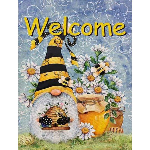 Cuadros Decorativos Chamomile Goblin Diamond Painting Kits Full Square Drill Home Wall Decor (F635) Likrtyny embutido en tela