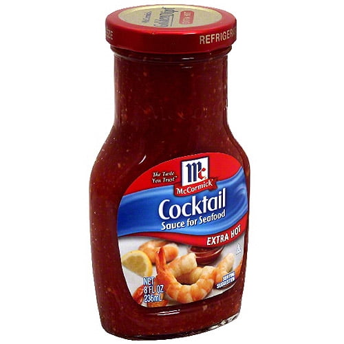 McCormick Extra Hot Cocktail Sauce, 8 oz (Pack of 12)