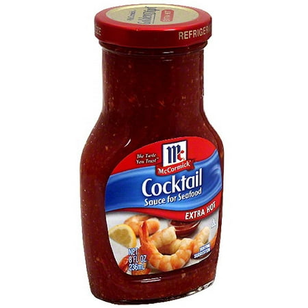McCormick Extra Hot Cocktail Sauce, 8 oz (Pack of
