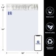 thumbnail image 2 of Polysells 10x13 inch Poly Mailers Shipping Envelopes, Postal Mailing Bags, 500 Pcs, White(Silver), 2 of 5