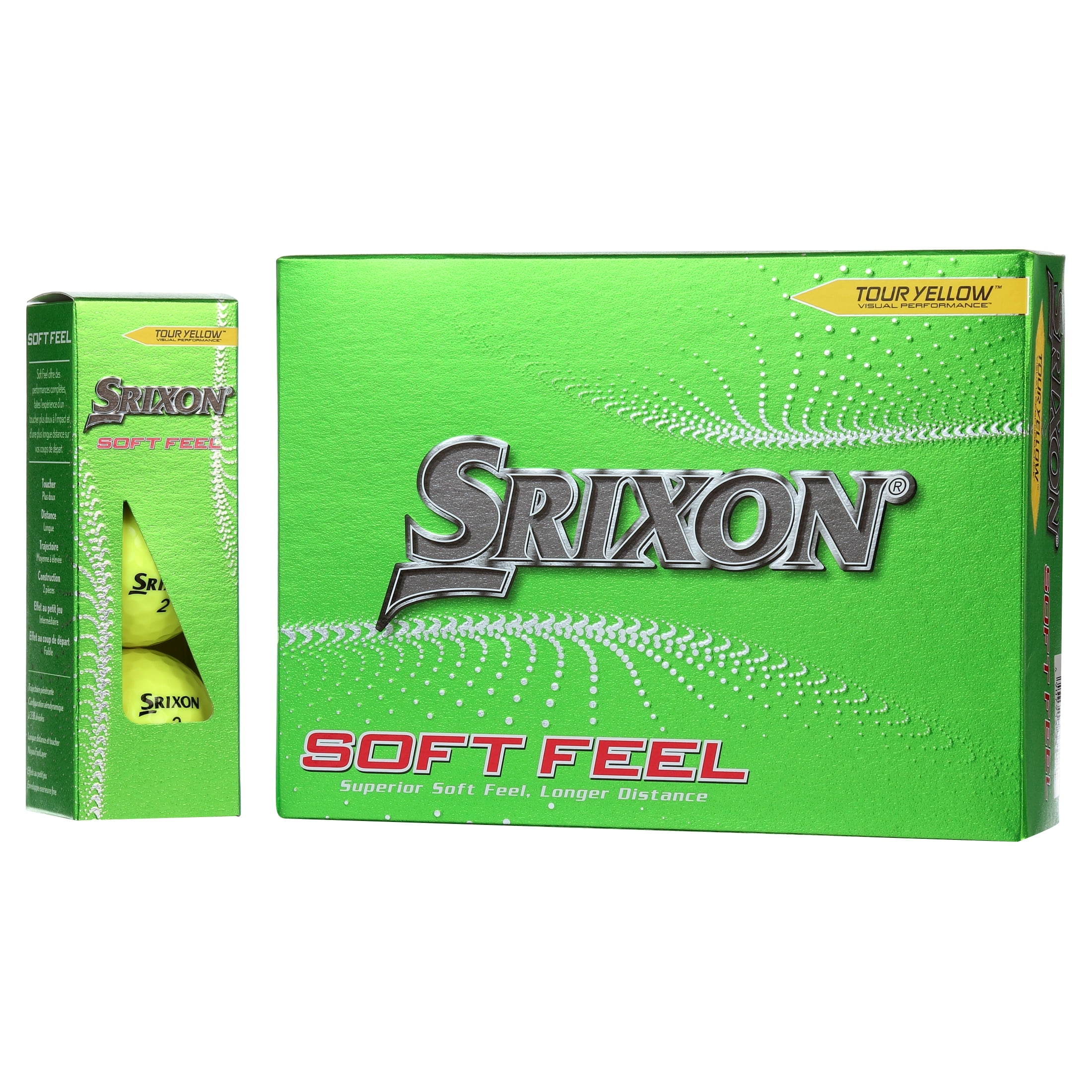 Srixon Soft Feel Golf Balls 1-Dozen Yellow