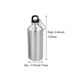 thumbnail image 2 of INTBUYING 50pcs 600ml Aluminium Water Bottle with Safe Lock Silver, 2 of 10