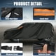thumbnail image 3 of Funda de coche Unique Bargains 210D-PU Oxford, impermeable y a prueba de viento, con cremallera para Kia Soul 2009-2024, 3 of 6