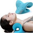 thumbnail image 1 of Neck And Shoulder Relaxer Cervical Traction Device For Pain Relief And Cervical Spine Alignment, 1 of 2