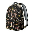 thumbnail image 2 of Cottagecore Fungi Backpack - Stylish Waterproof Bookbag with Lightweight Design & Spacious Pockets for Daily Use, 2 of 6
