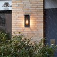 thumbnail image 3 of Aplique de Pared Exterior mirrea 14" Negro Mate Impermeable Paquete 2, 3 of 7