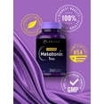 thumbnail image 5 of Melatonin 1mg | 365 Vegetarian Tablets | Low Dose | by Carlyle, 5 of 7