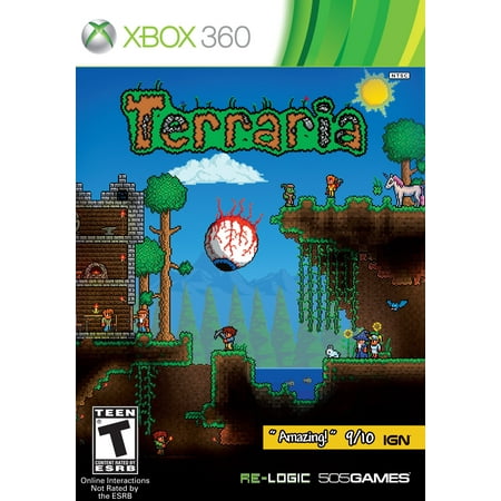 Terraria 505 Games Xbox 360 812872018102 Walmart Com