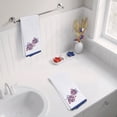 thumbnail image 5 of RITZ 100% Cotton Americana Embroidered Hand Towels, Set of 2, Fireworks, 5 of 6