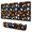Halloween Ghost Tombstone Pattern, variant on Halloween Ghosts and Witchy Elements Extended Large Mouse Pad, Keyboard Mouse Pad with Non Slip Base & Stitched Edges, Thick Padded Gifts for Office Work Gaming,31.5"x11.8"
