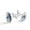 Color 6, variant on Men's Classic Stainless Steel, Dinosaur Camouflage Pattern Cufflinks Business Wedding Shirts, Silver