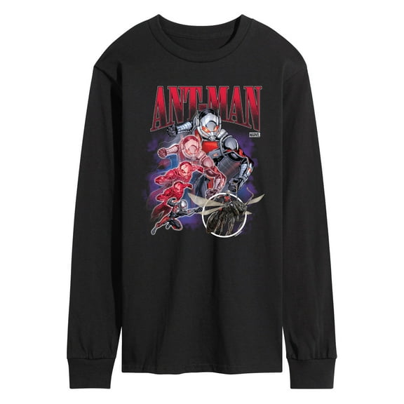 Marvel - Antman Collage - Men's Long Sleeve Graphic T-Shirt