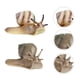 thumbnail image 3 of Casa de Caracol de resina, decoración de micropaisaje, adornos para acuario, pecera, 2 uds., 3 of 7