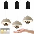 thumbnail image 1 of H-Type Track Light with 12W LED Hand-Sweep Control Track Spotlight Stepless Dimming Modern Island Light Free Height Lamp 3 Colors for Living Room Kitchen Island, 1 of 10