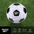 thumbnail image 2 of Pelota de fútbol Reebok VR-1K sintética talla 5 blanco/negro, 2 of 6