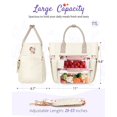 thumbnail image 4 of Bolsa de almuerzo GLORIEROO Deluxe con aislamiento impermeable para mujer, 4 of 9
