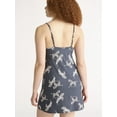 thumbnail image 4 of Joyspun Women’s Dreamy Soft Collection Lace Trim Knit Chemise, Sizes XS to 3X, 4 of 6