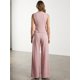 thumbnail image 3 of Conjunto de Mujer 2 Piezas Rayado Top de Tirantes y Pantalón Recto Set Fresco Casual, 3 of 5