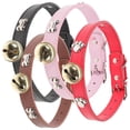 thumbnail image 1 of Sheep Collar Adjustable Anti-Lost with Bells 4Pcs for Livestock Use, 1 of 5