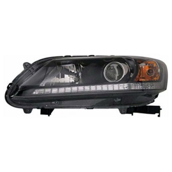 Left Driver Side Headlight Assembly - Compatible with 2013 - 2015 Honda Accord 2014