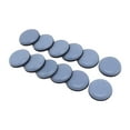 thumbnail image 3 of 12 Pieces Carpeted Pads Furniture Glides Sliders Furniture Moving Pads for Table 22mm, 3 of 8