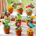 thumbnail image 6 of GZBrick Flowers Building Set Botanical Bonsai for Boys Girls Not Compatible with Lego 150 Pcs, 6 of 6