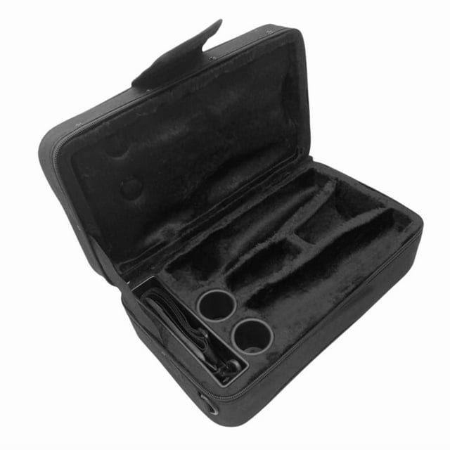 Étui de Transport pour Clarinette en Tissu Oxford Sac à Main Imperméable Boîte de Rangement Carrée Accessoires pour Instruments en Bois
